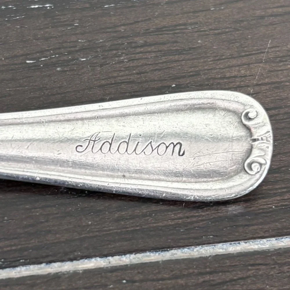 Vintage | Albert Pick &‎ Co Silverplate | Lincoln 1919 | Cocktail Fork | Addison